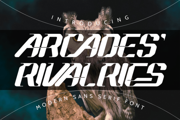 Arcades Rivalries: The Futuristic Sci-Fi Font for Bold Designs