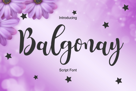 Balgonay: A Fresh Handwritten Font for Modern Creators