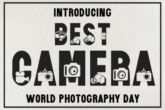 Best Camera: A Unique Display Font for Creative Projects
