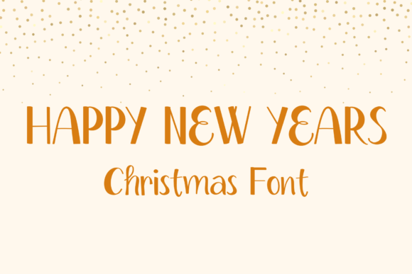 Happy New Years: A Sweet Font for Creative Projects