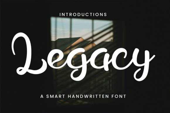 Legacy: The Bold Typeface for Dynamic Design Projects