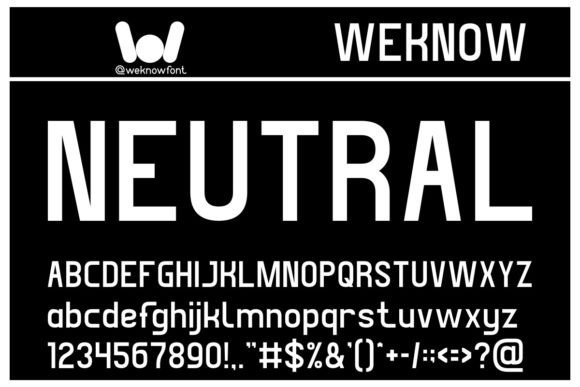 Neutral: A Versatile Sans Serif for Modern Design