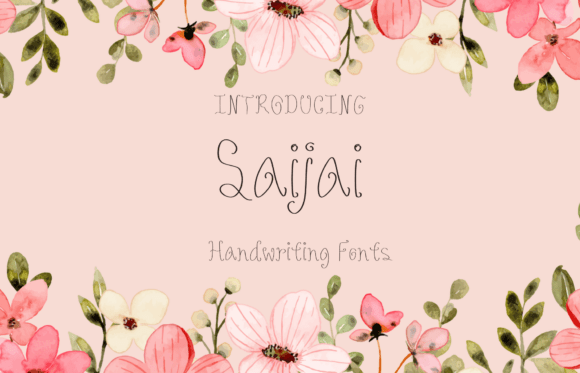 Saijai Font: Sweet Handwriting for Creative Projects