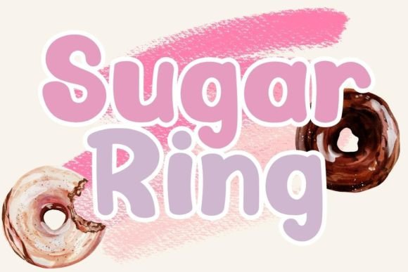 Sugar Ring: The Versatile Script Font for Any Design Project